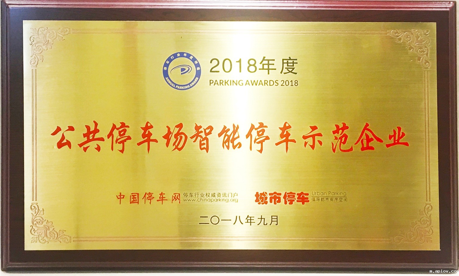2018年度公共停车场智能停车示范企业